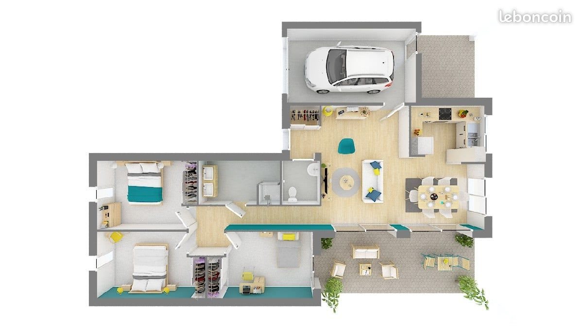 Maison à vendre, 103m², Saint-Trojan-les-Bains