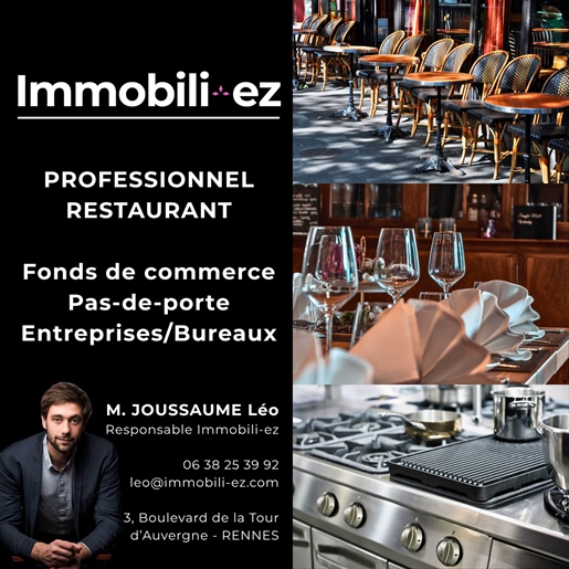 Local commercial 2 pièces 150 m² · à Rennes · 150 m² · 250 560 €