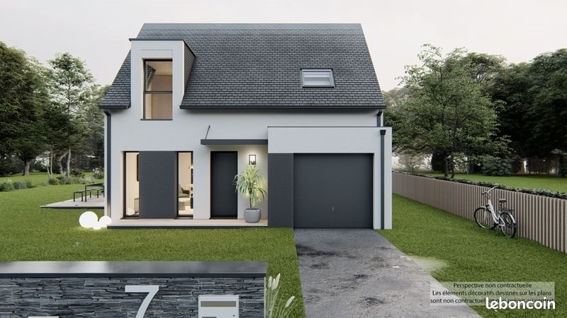 Maison à vendre, 80m², Dirinon