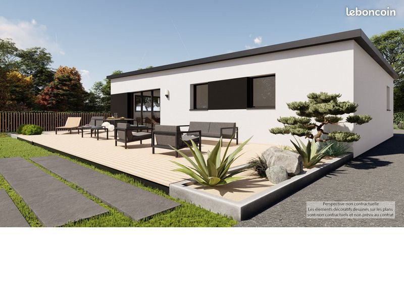 Maison à vendre, 92m², Plouigneau