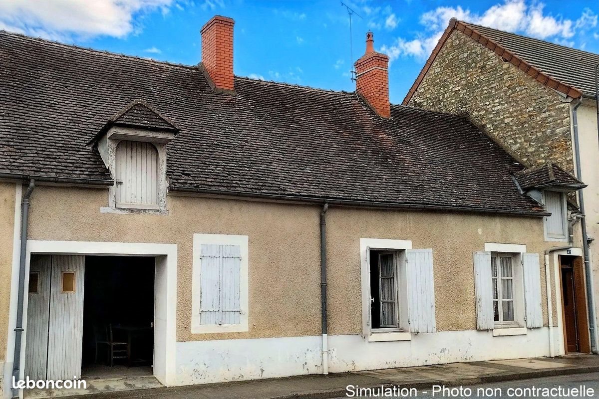 Maison à vendre, 74m², Châteauneuf-sur-Cher