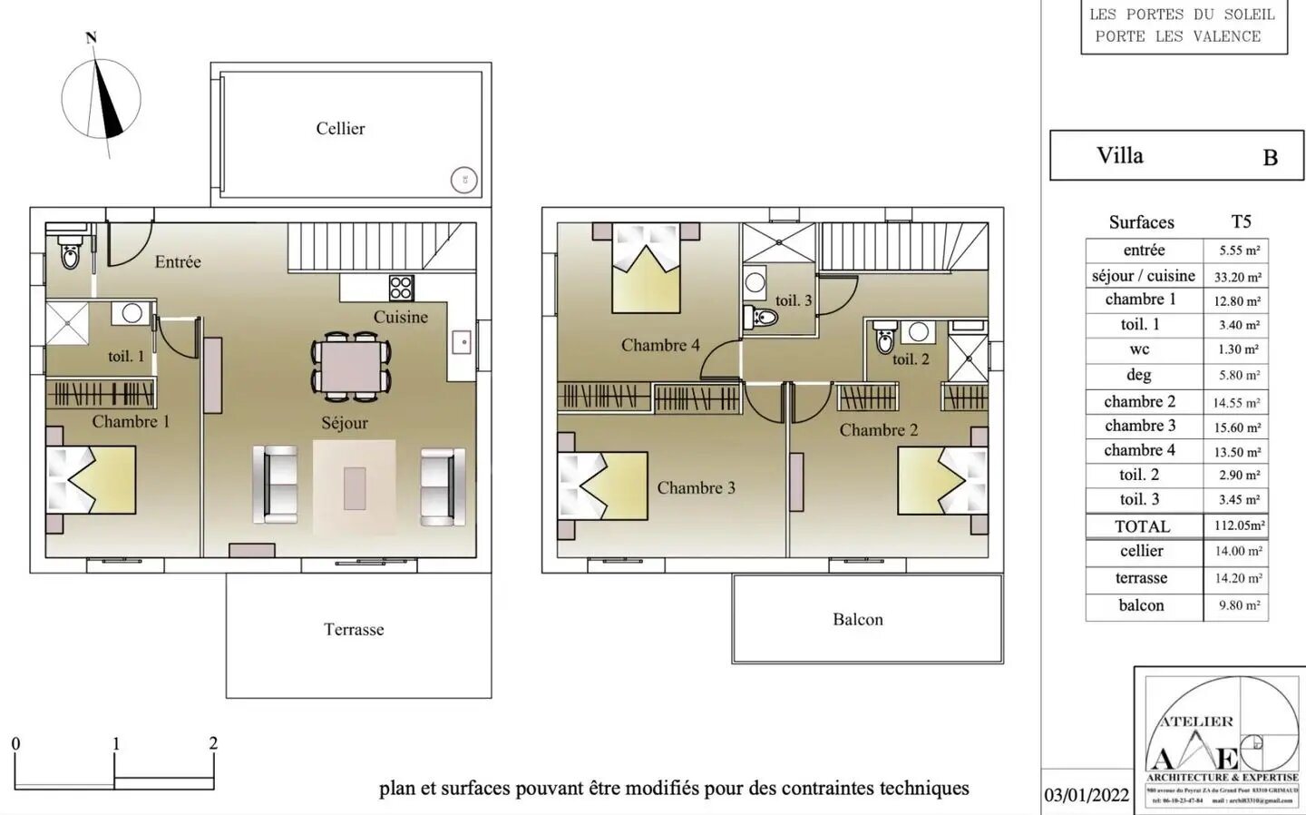 Maison à vendre, 112m², Portes-lès-Valence