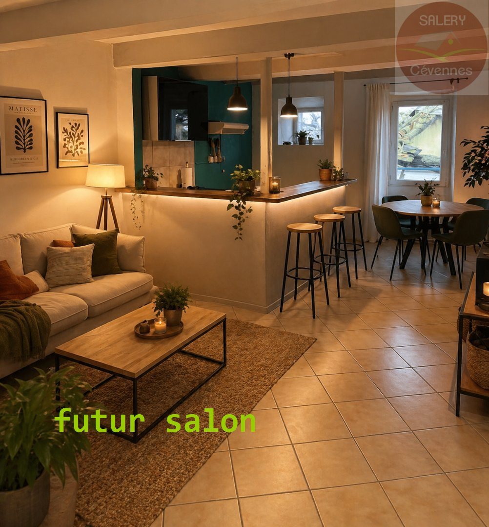 Maison à vendre, 71m², Lézan