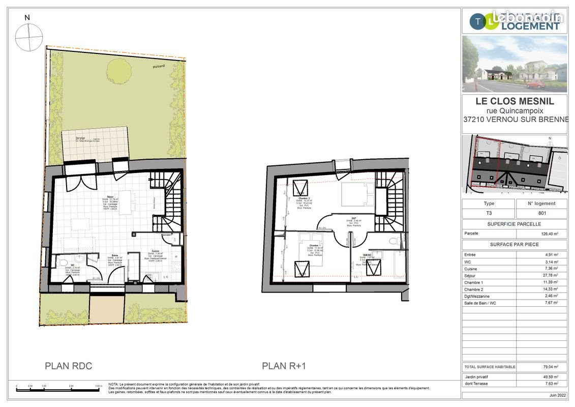 Maison à vendre, 79m², Vernou-sur-Brenne