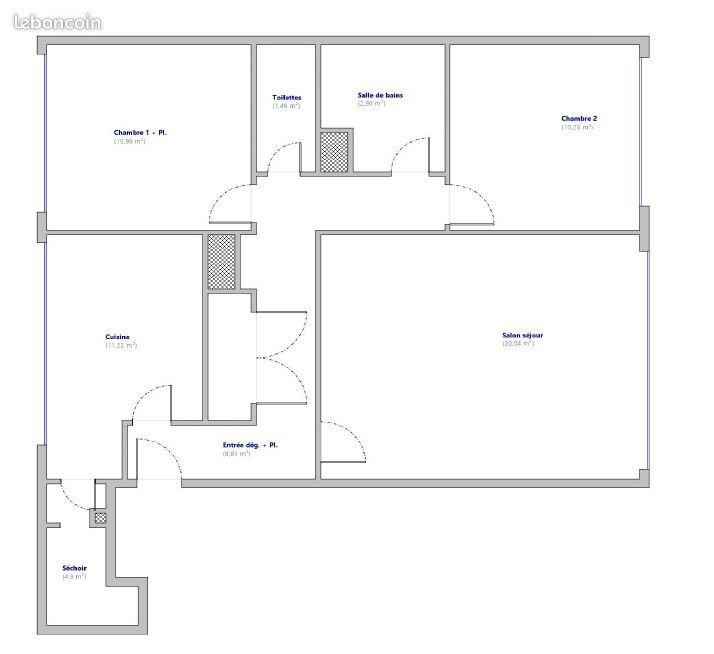 Appartement à vendre, 66m², Toulouse