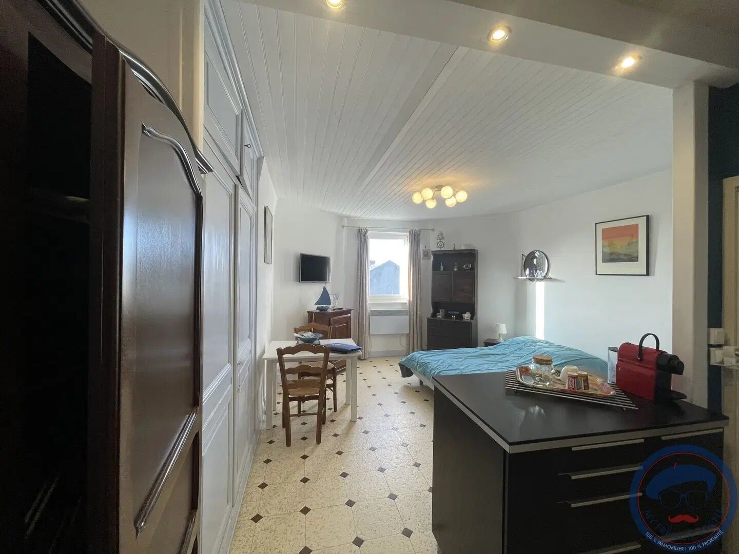 Appartement à vendre, 21m², Saint-Aubin-sur-Mer