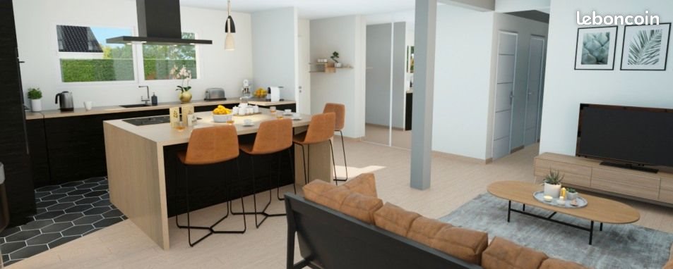 Maison à louer, 95m², Montguyon