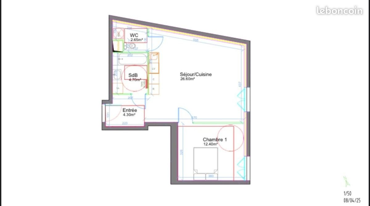 Appartement à vendre, 51m², La Ferté-sous-Jouarre