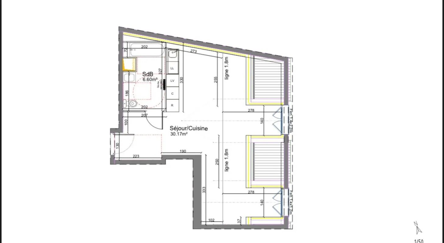Appartement à vendre, 37m², La Ferté-sous-Jouarre