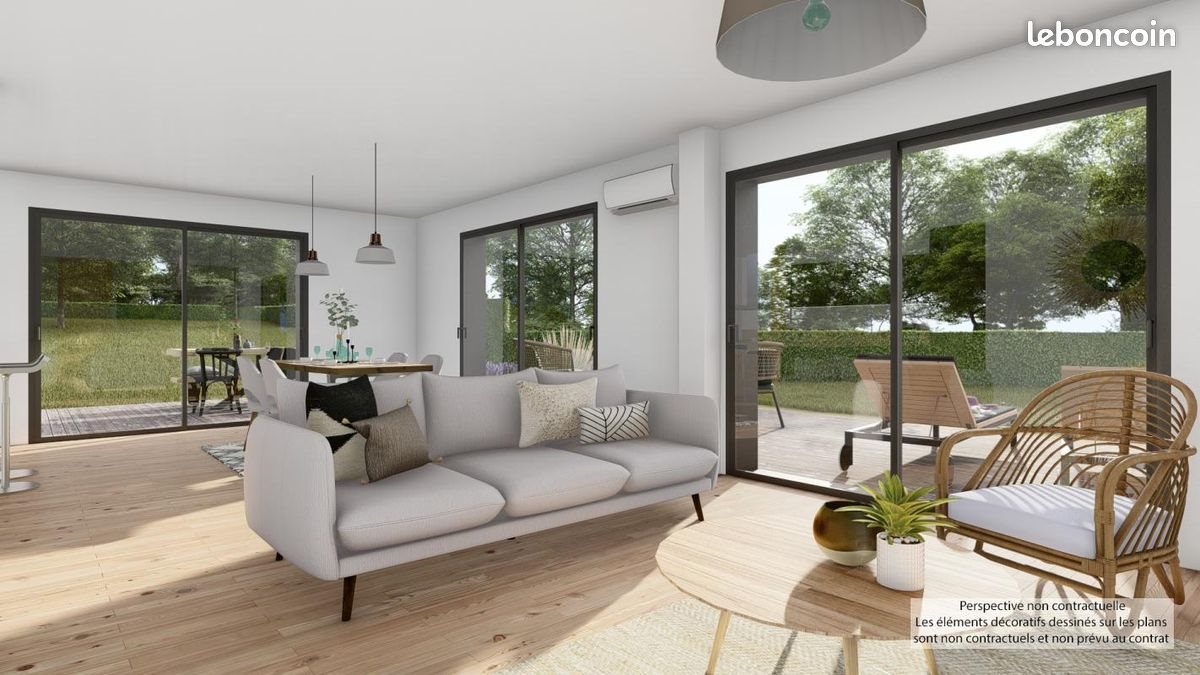 Maison à vendre, 125m², Locoal-Mendon