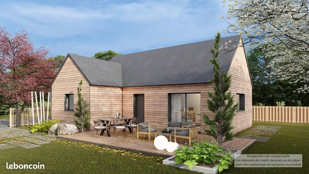 Maison à vendre, 66m², Saint-Aubin-du-Cormier