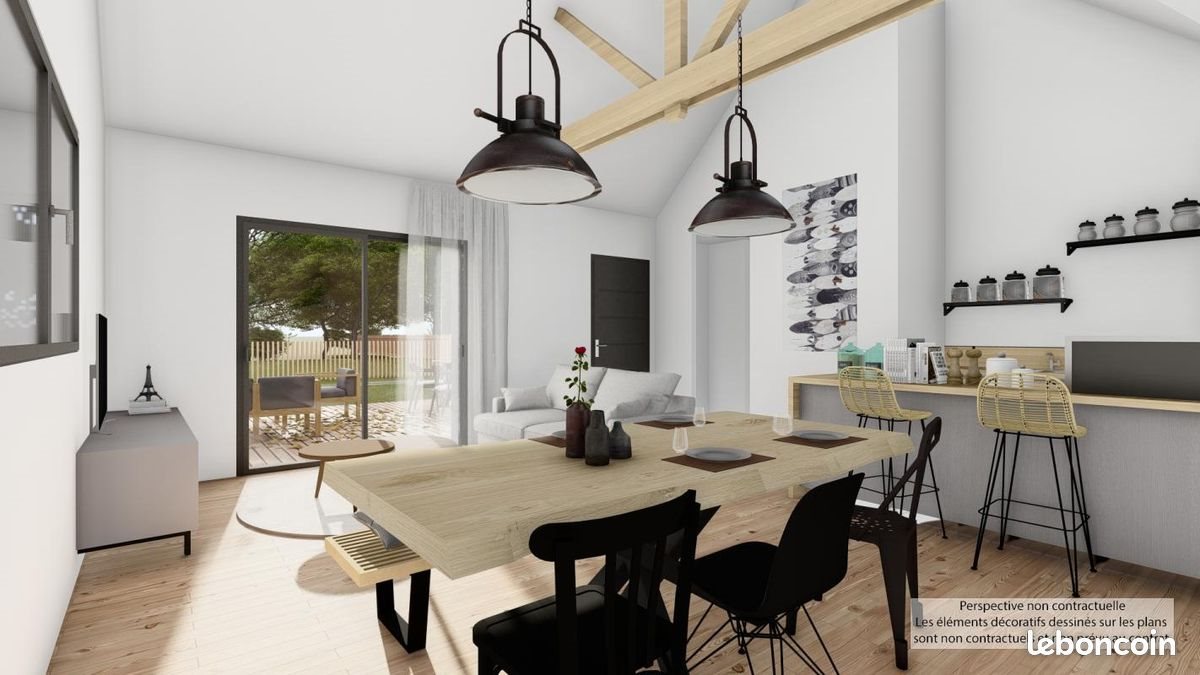 Maison à vendre, 66m², Saint-Aubin-du-Cormier