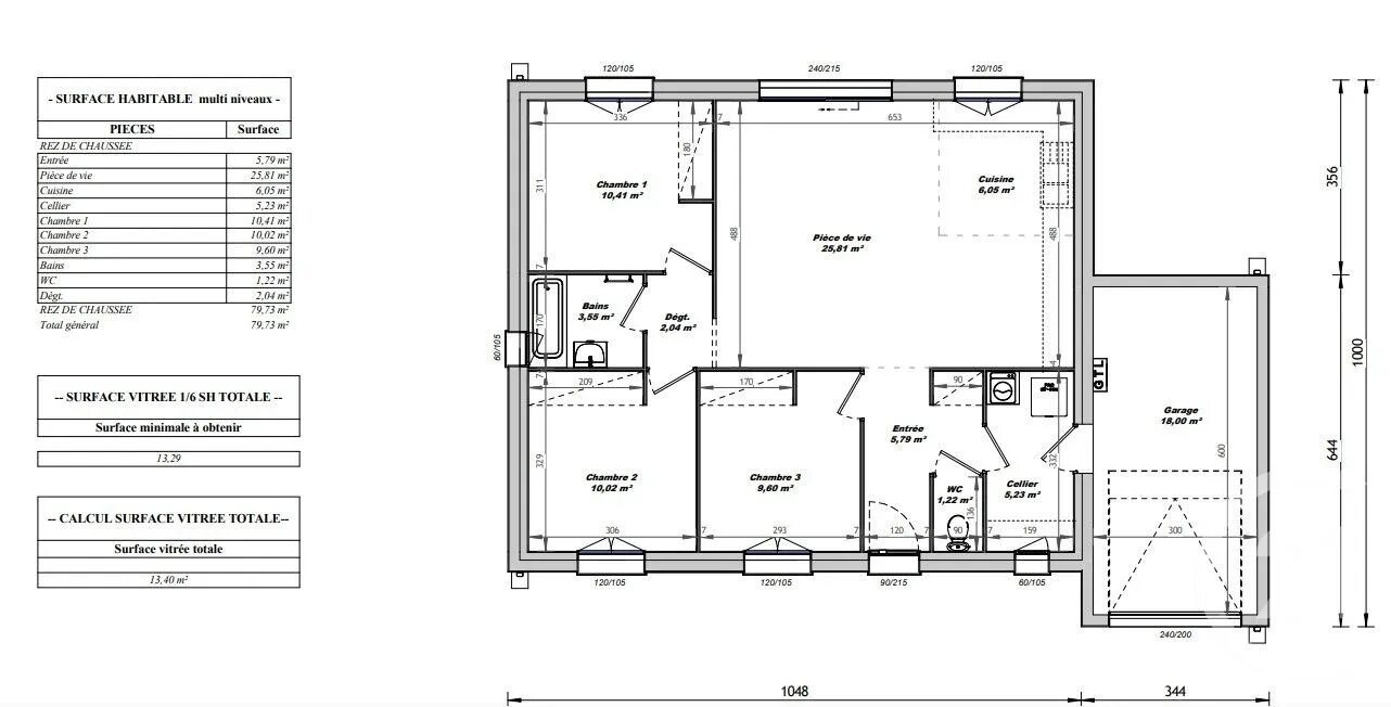 Maison à vendre, 79m², Grosbreuil