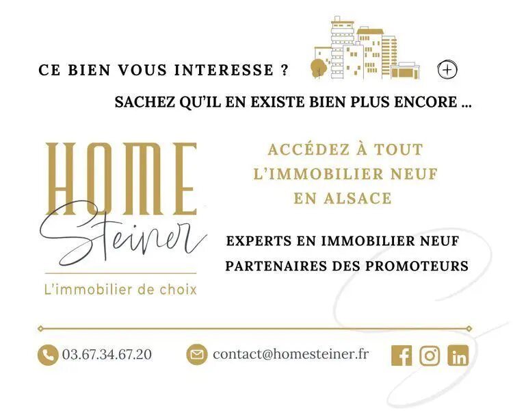 Appartement à vendre, 51m², Niederhausbergen