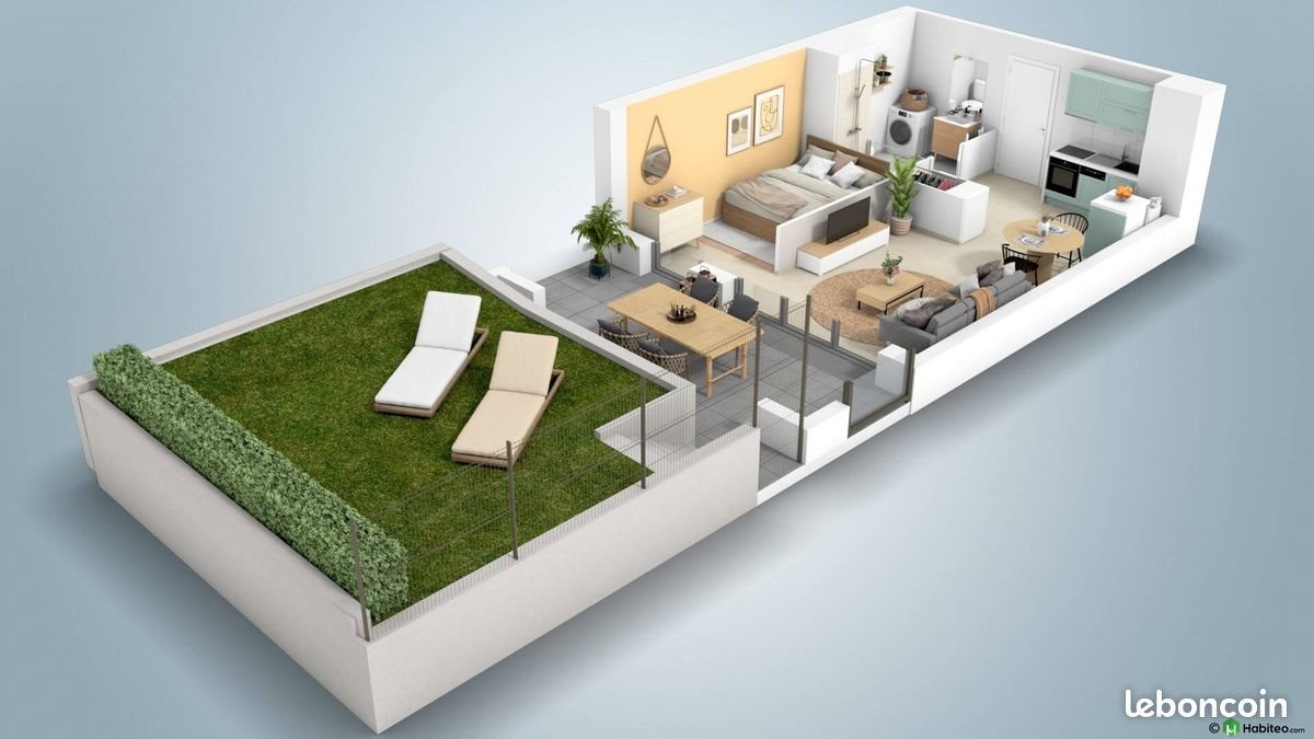 Appartement à louer, 39m², Beauvais