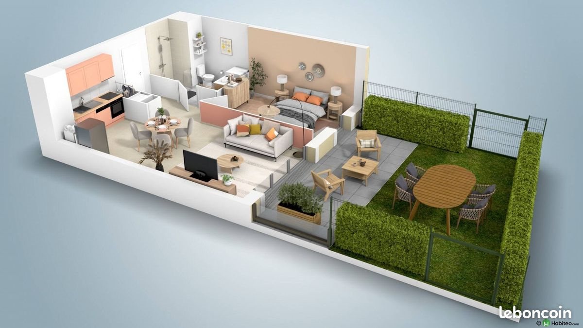 Appartement à louer, 45m², Beauvais