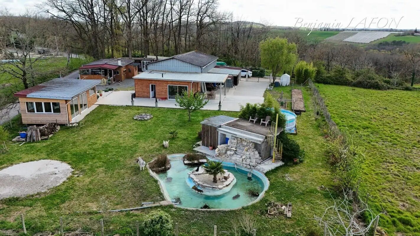 Maison à vendre, 110m², Feugarolles