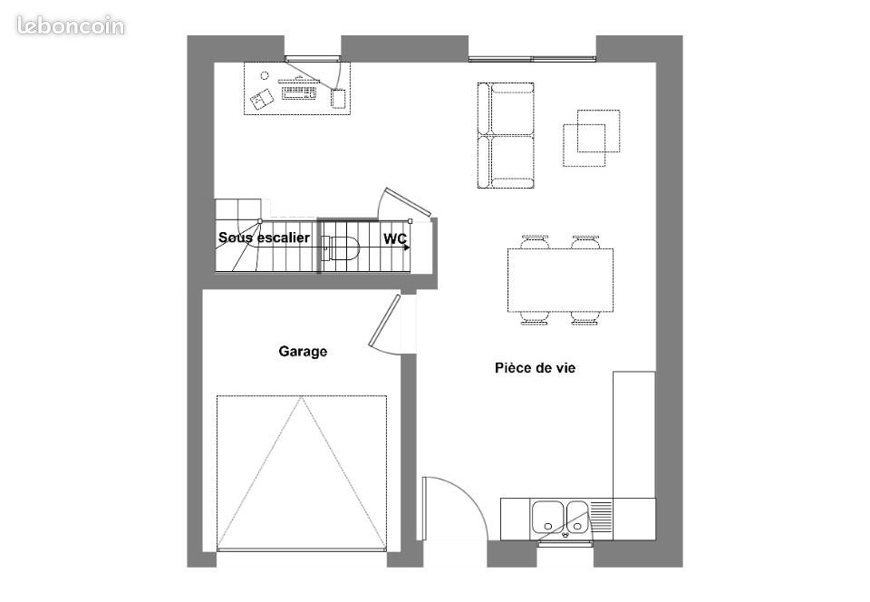 Maison à vendre, 69m², Legé