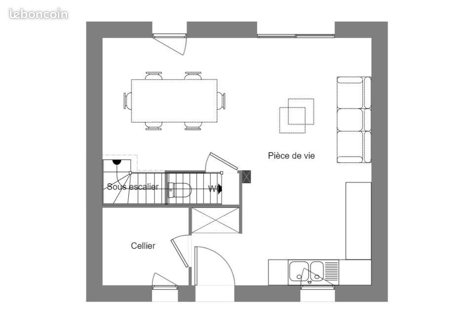 Maison à vendre, 67m², Batz-sur-Mer