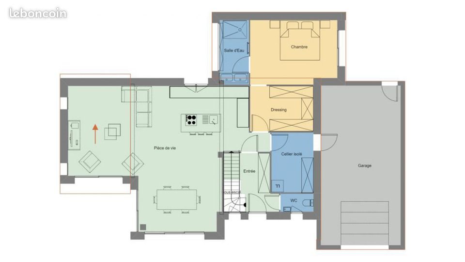 Maison à vendre, 149m², Riantec