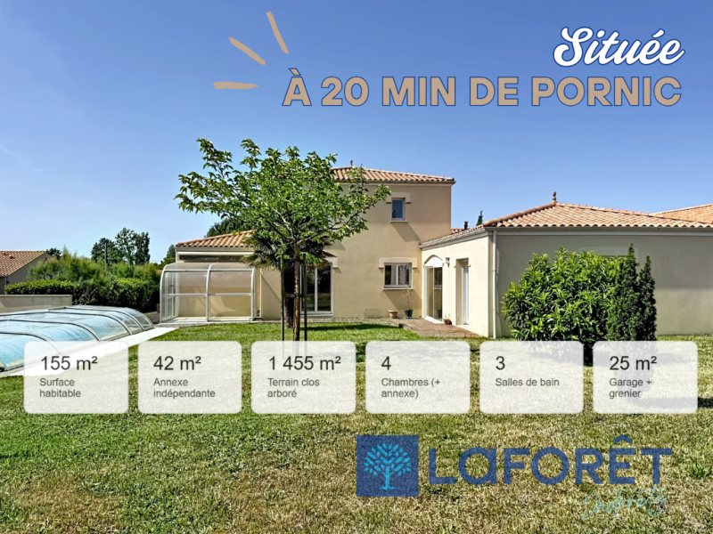 Maison à vendre, 155m², Pornic