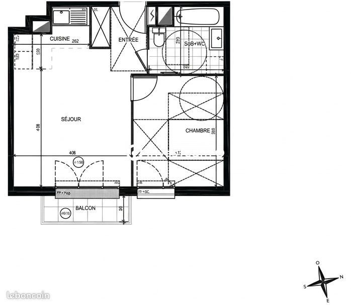 Appartement à louer, 42m², Neuilly-Plaisance