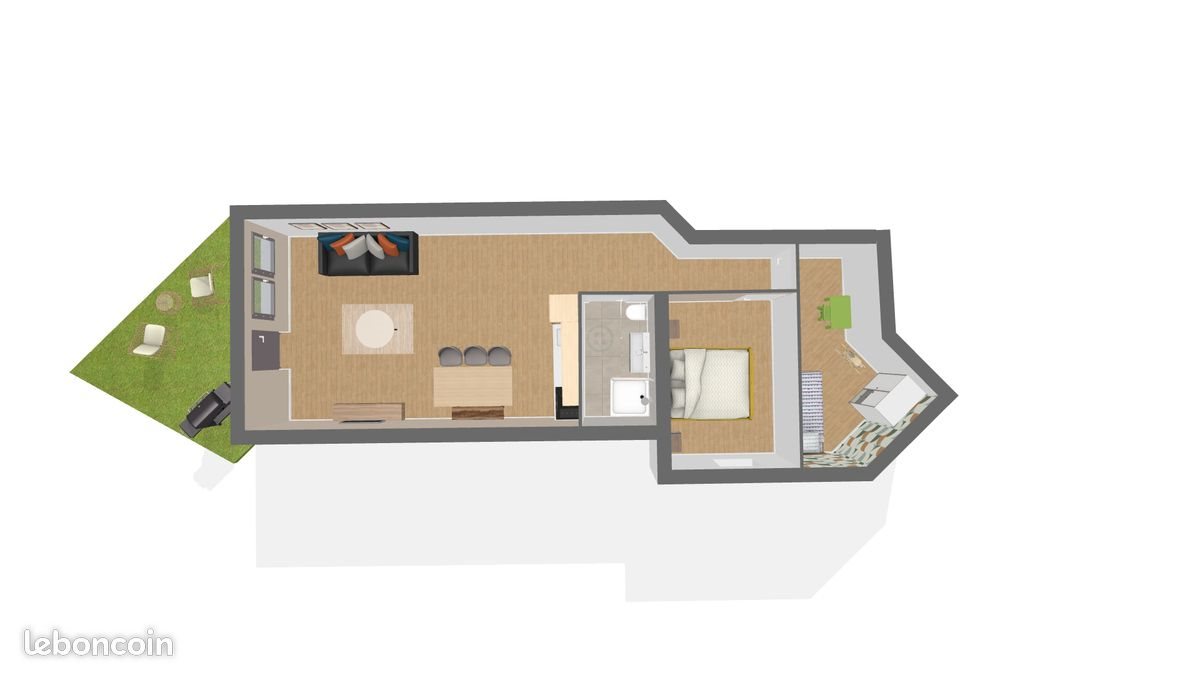 Appartement à vendre, 57m², Craponne