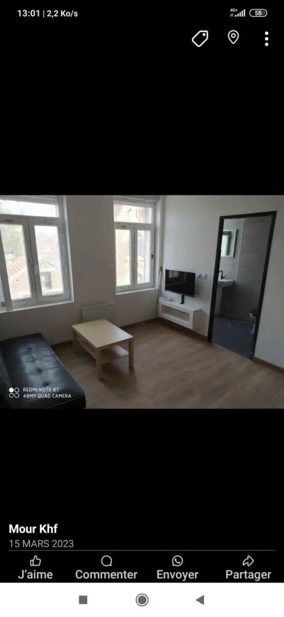 Appartement à louer, 45m², Anzin