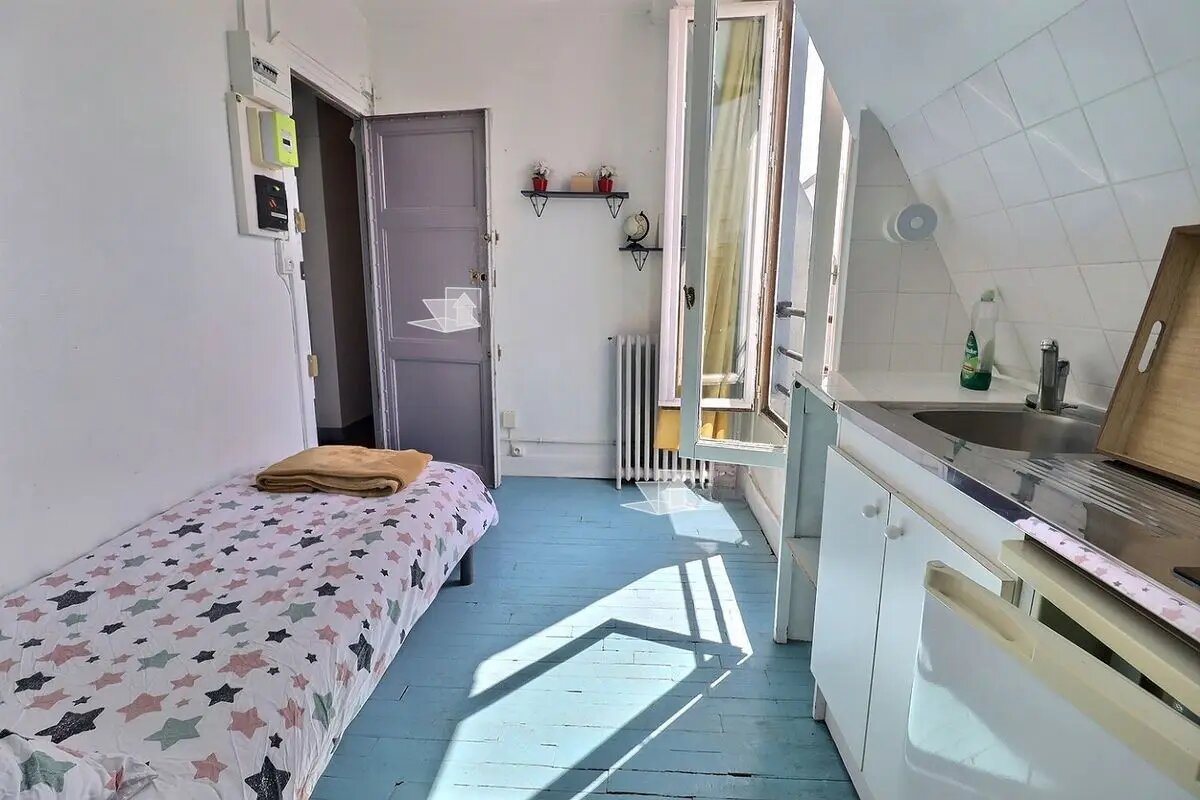 Appartement à louer, 9m², Paris 20ème