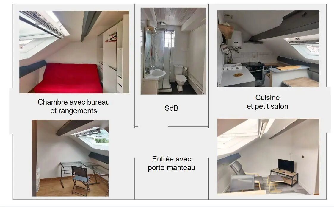 Appartement à louer, 27m², Carrières-sous-Poissy