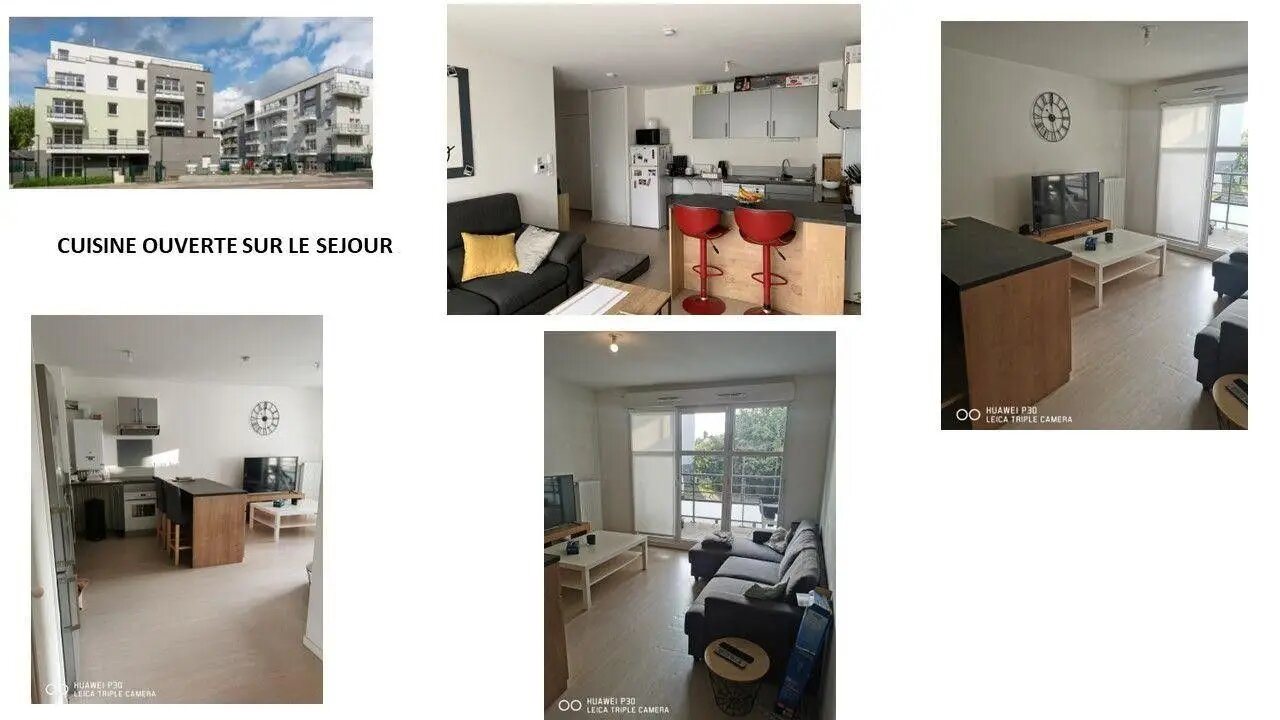Appartement à louer, 60m², Mont-Saint-Aignan