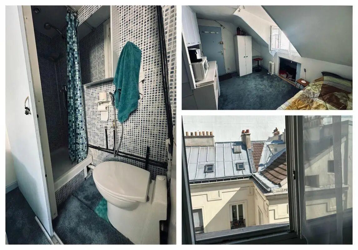 Appartement à louer, 18m², Paris 10ème