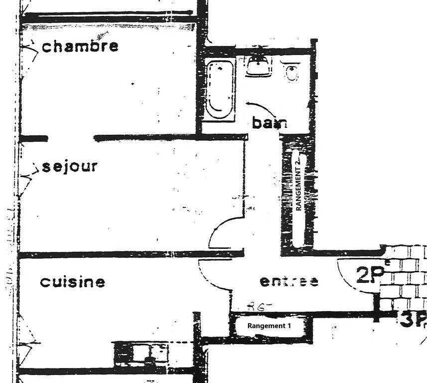 Appartement à louer, 47m², Pantin