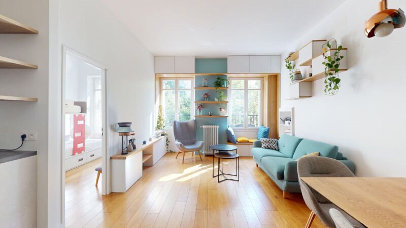 Appartement à vendre, 72m², Paris 19ème