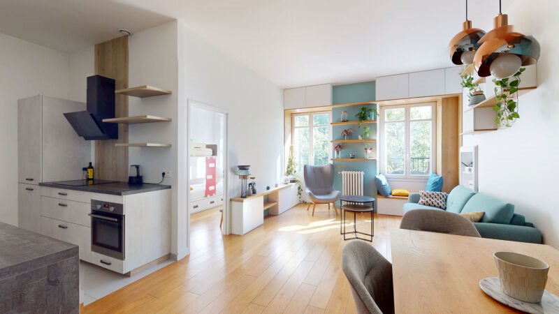 Appartement à vendre, 72m², Paris 19ème