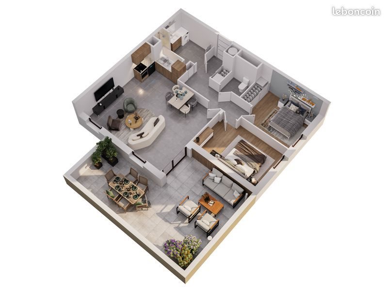 Appartement à vendre, 78m², Grenoble
