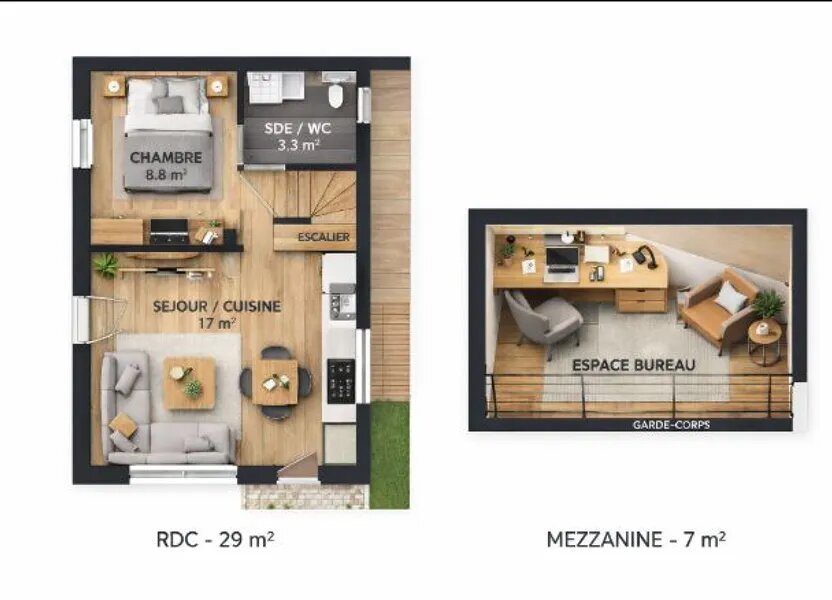 Appartement à vendre, 36m², Grézieu-la-Varenne