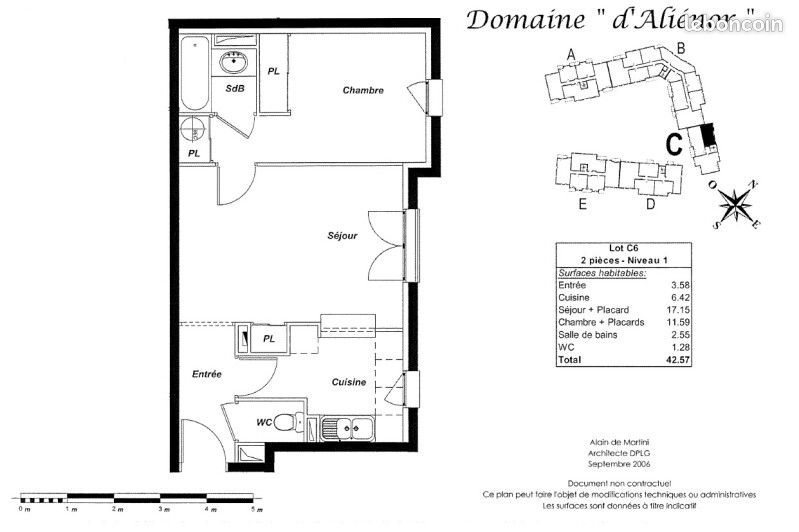 Appartement à louer, 42m², Saint-André-de-Cubzac