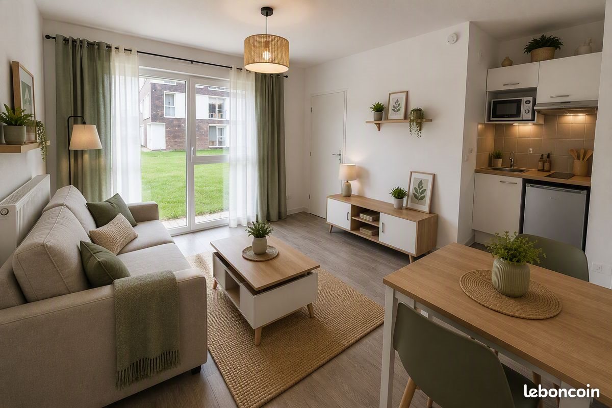 Appartement à louer, 18m², Franqueville-Saint-Pierre