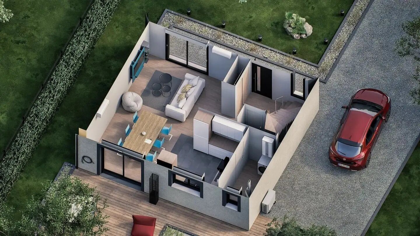 Maison à vendre, 83m², Menneval