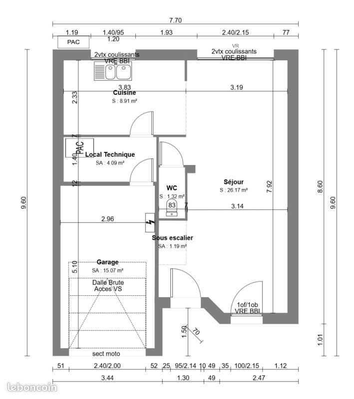 Maison à vendre, 91m², Bosgouet