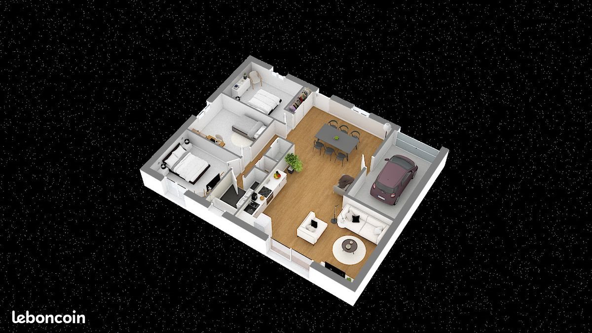 Maison à vendre, 89m², Bois-Bernard