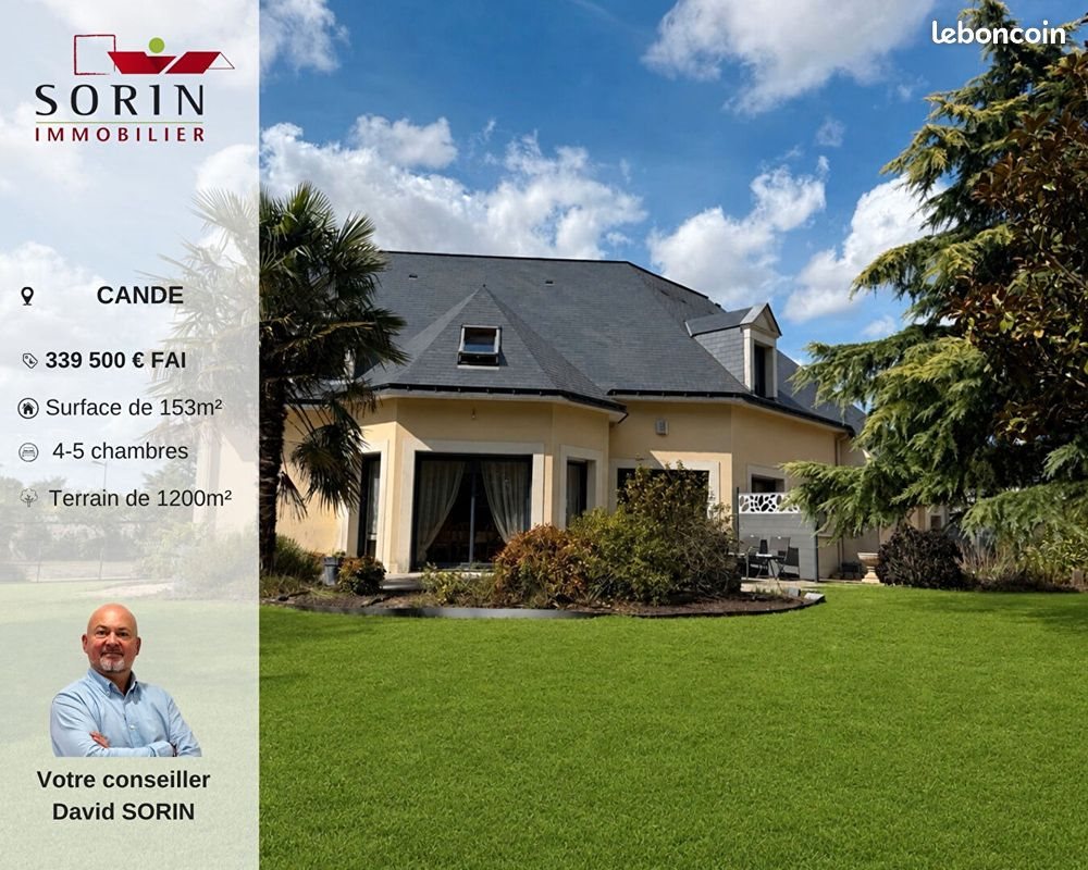 Maison à vendre, 153m², Candé