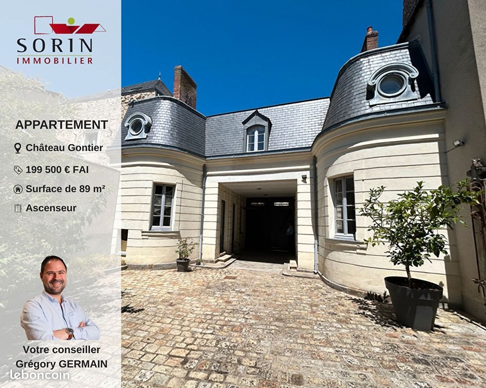 Appartement à vendre, 89m², Château-Gontier