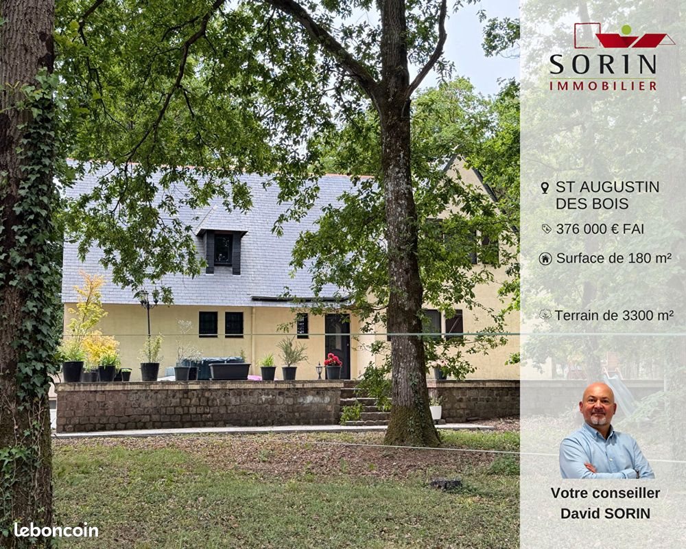 Maison à vendre, 180m², Saint-Augustin-des-Bois