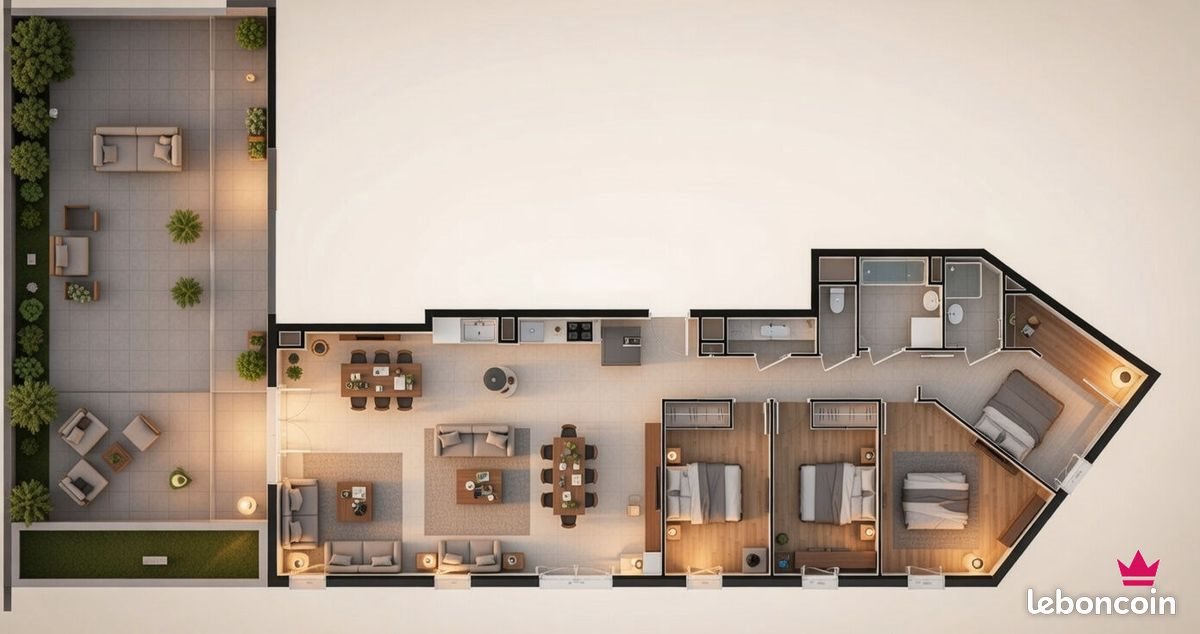 Appartement à vendre, 125m², Challes-les-Eaux