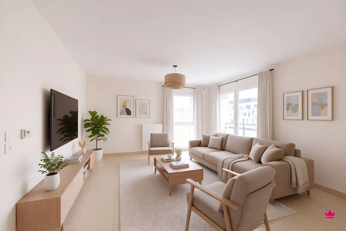 Appartement à vendre, 68m², Chassieu
