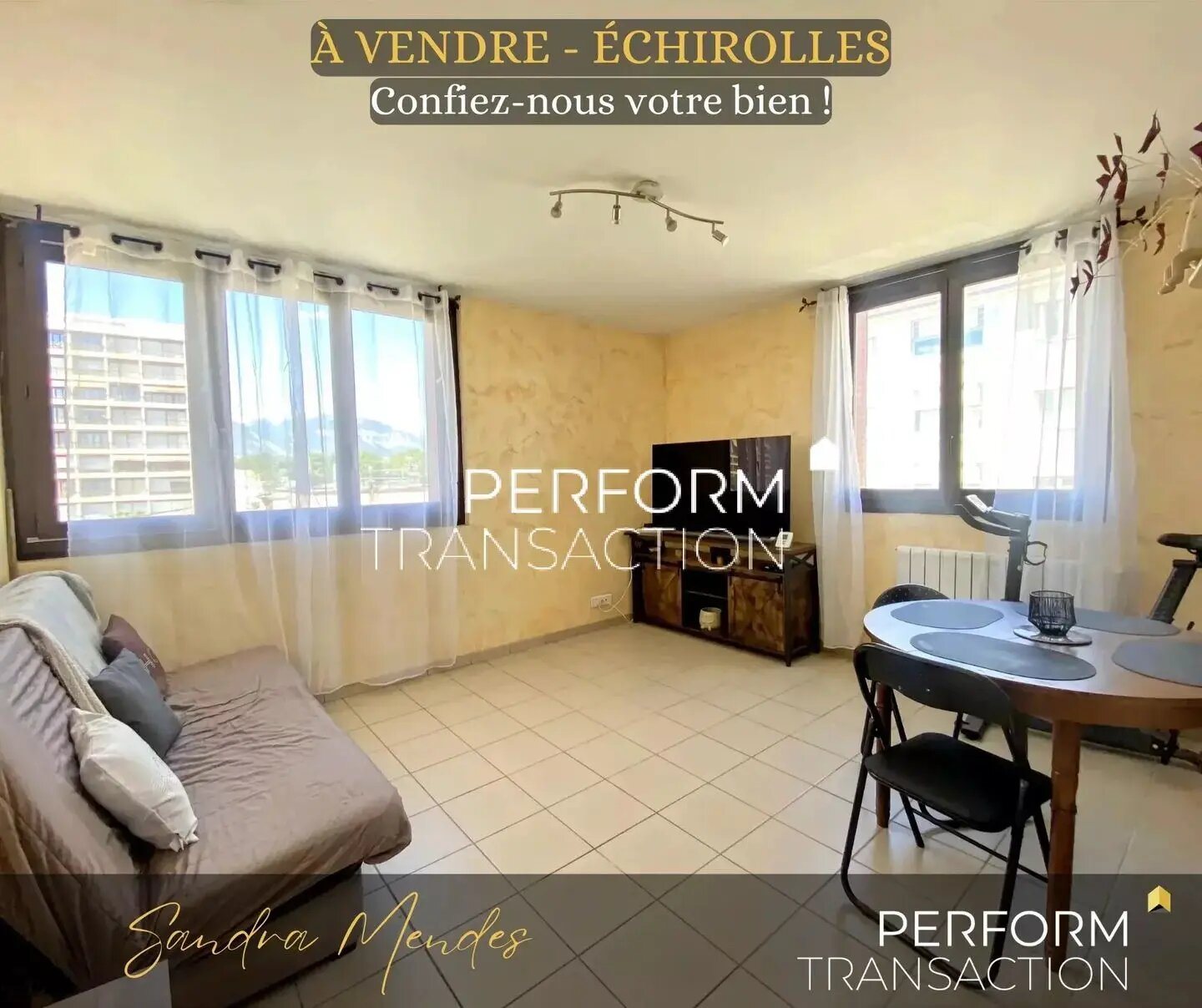 Appartement à vendre, 57m², Echirolles