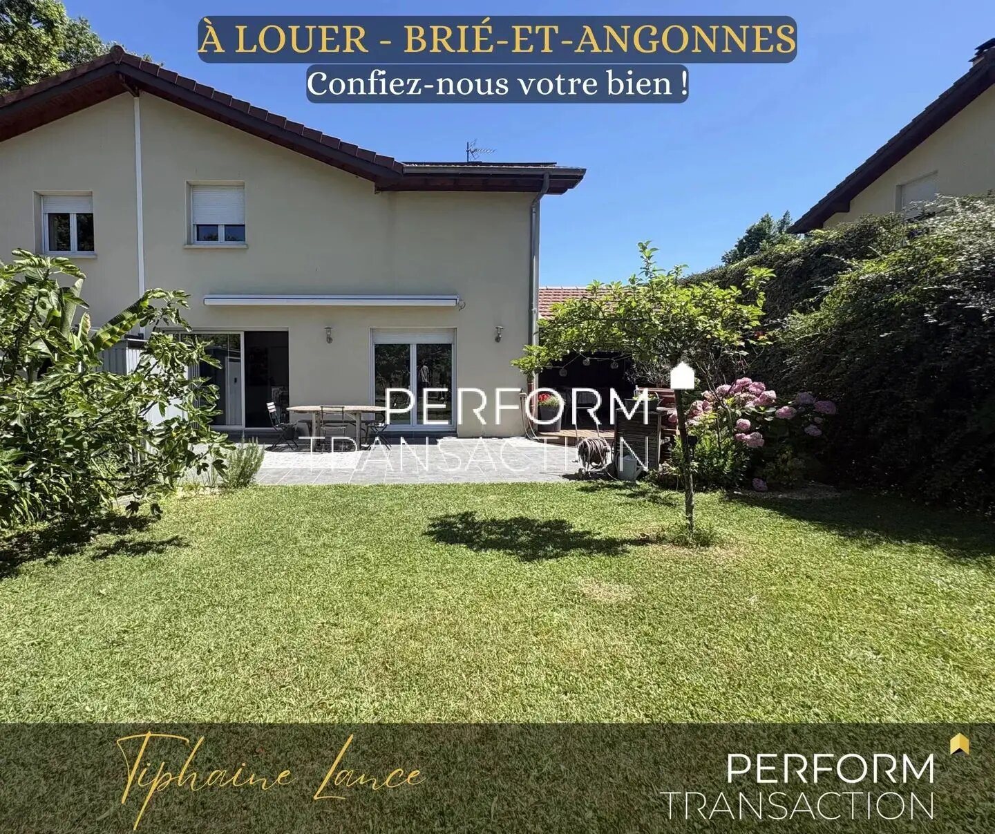 Maison à louer, 123m², Brié-et-Angonnes