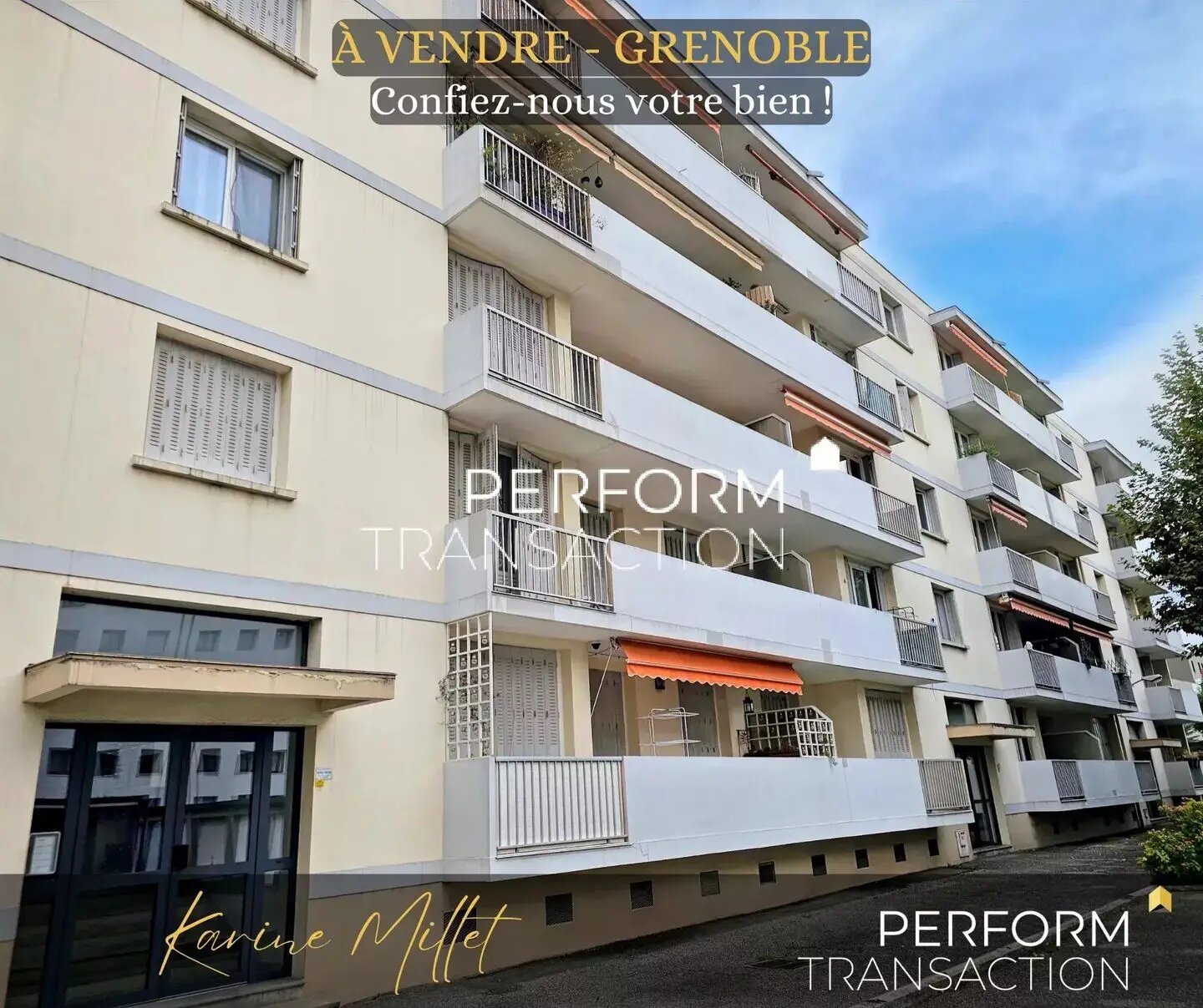Appartement à vendre, 68m², Grenoble